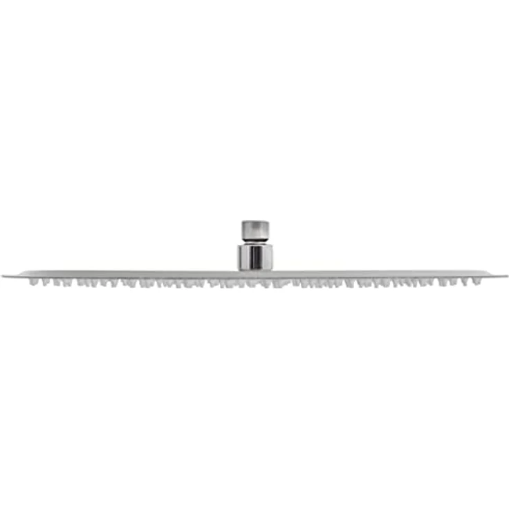 vidaXL Kopfbrause Edelstahl 40cm Regendusche Regenbrause Brausekopf Duschkopf – Bild 5
