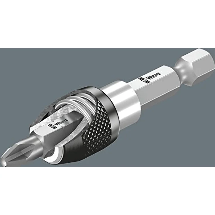 Wera Schnellwechsel-Bithalter 1/4"-1/4" 6-kant, 51 mm, kompakte Konstruktion für schnellen Werkzeugwechsel – Bild 2