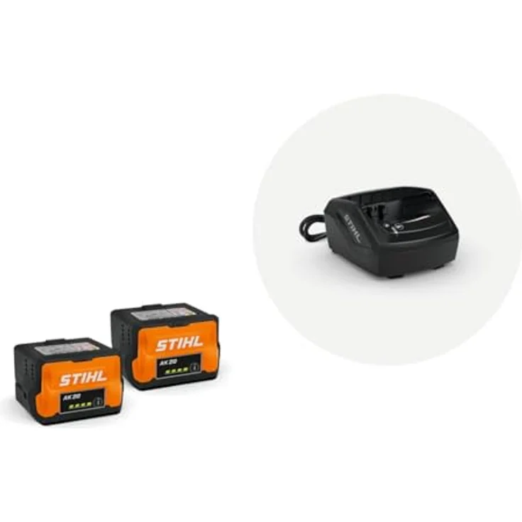 STIHL Akku Starter Set mit 2x AK 20, 18 V Li-Ionen, 4 Ah, inkl. Ladegerät AL 101 – Bild 1
