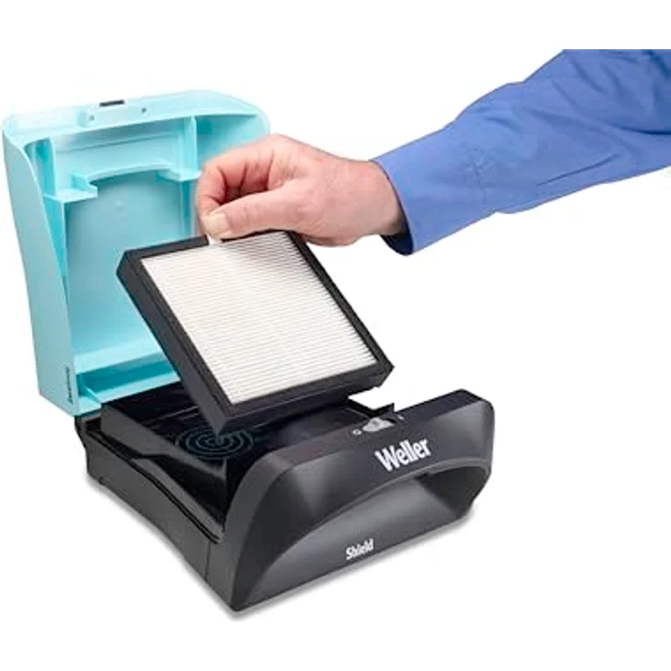 Weller WE1010 Lötstation mit mobiler Lötrauchabsaugung ZeroSmog Shield, präzise Temperaturkontrolle und ergonomischem Design – Bild 5