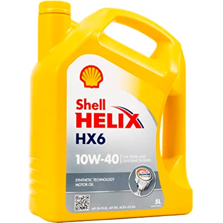 Shell Helix HX6 10W40 Motoröl, 5L – Bild 1