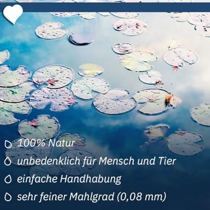 TeichHerz Teichbehandlung Algenentferner Teichaufbereiter Grundpflegemittel für den Teich Wasseraufbereiter Gartenteich Fadenalgenvernichter Petigi – Bild 4