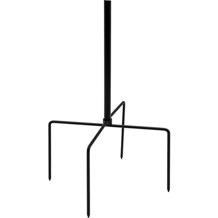 Spetebo Metall Windrad bunt - Ø 38 cm/Höhe 140 cm - Deko Windspiel Windmühle Gartenstecker – Bild 5