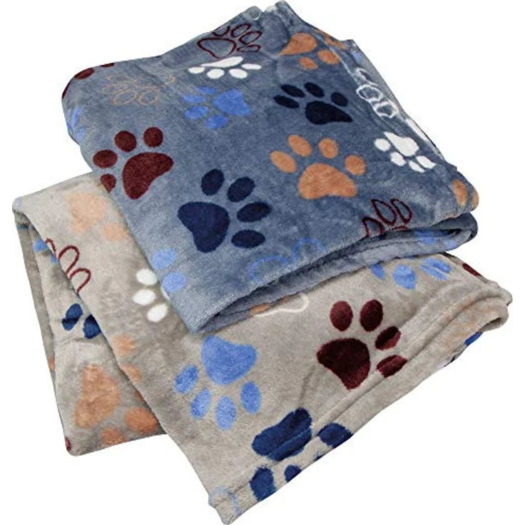 Nobby Fleece Plaid LISSI Classic dunkelgrau – Bild 2