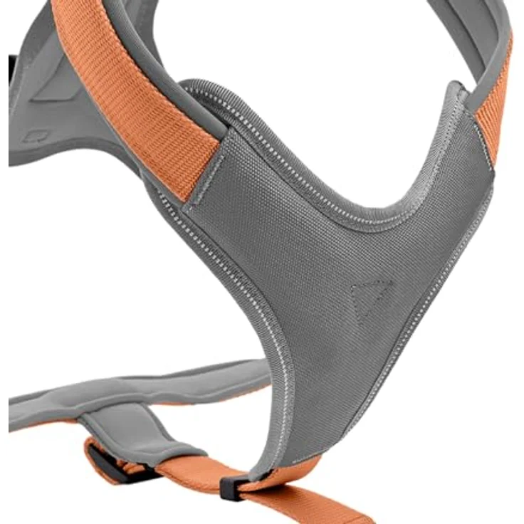 HUNTER Neopren-Geschirr, Robust und Widerstandsfähig, Ergonomisches Design, Kupfer/Grau, Größe L – Bild 2