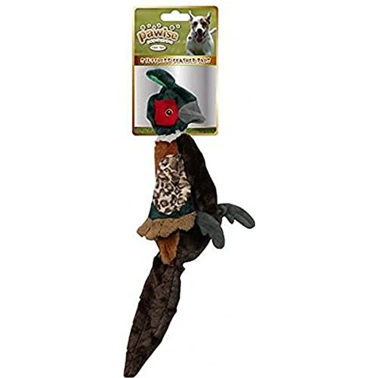 Pawise PAWI15076 Hundespielzeug Stuffless Pheasant, L, 52 cm