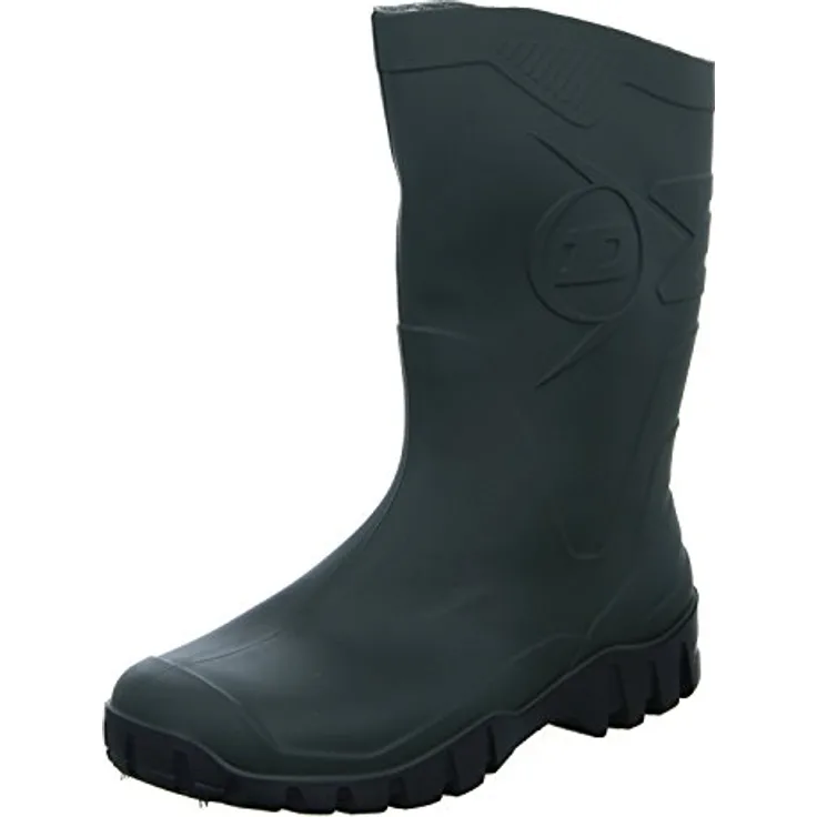 Dunlop Dee Stiefel, 100 % wasserdichter Arbeitsschuh, grün, Größe 40
