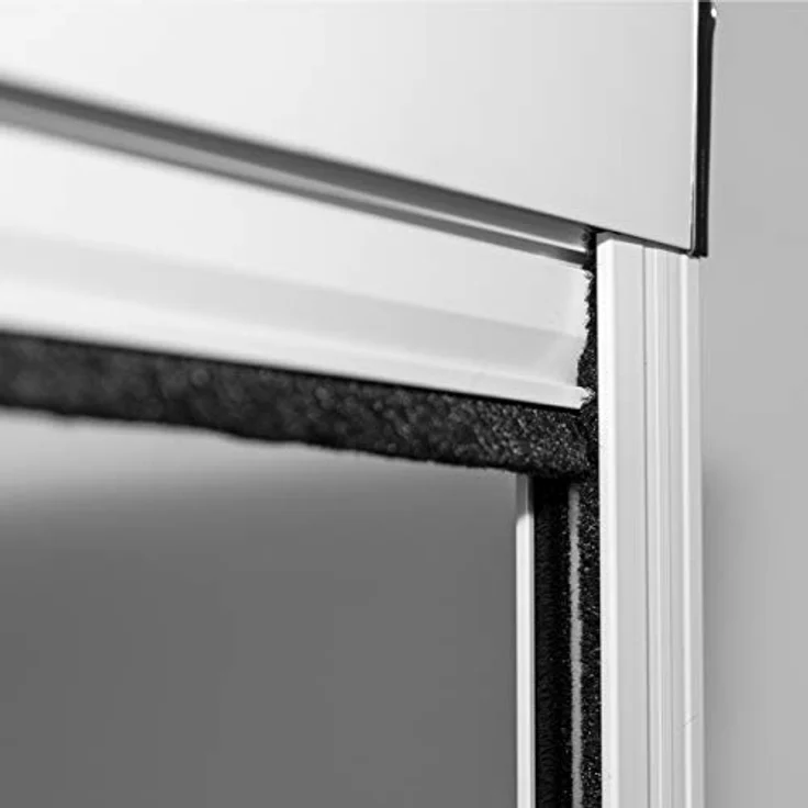 APANA Fliegengitter Rollo für Fenster bis 190 cm x 200 cm - ausziehbarer Insektenschutz Fenster - Insektenschutzrollo Fenster (Weiß) – Bild 5
