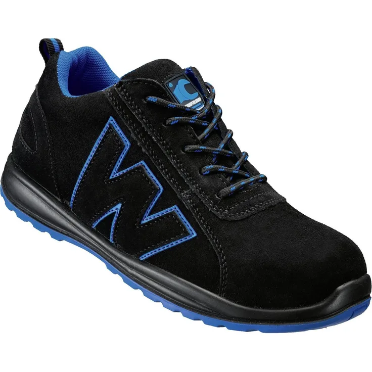 "Craftland Sicherheitsschuh Sicherheitshalbschuh Marlow, S1P, SRA, blau"