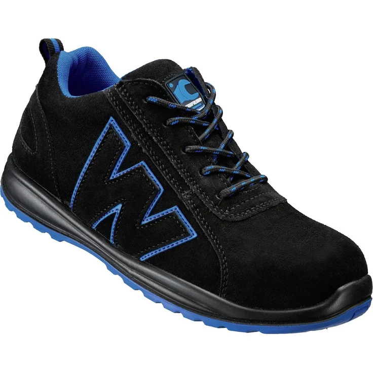 "Craftland Sicherheitsschuh Sicherheitshalbschuh Marlow, S1P, SRA, blau"