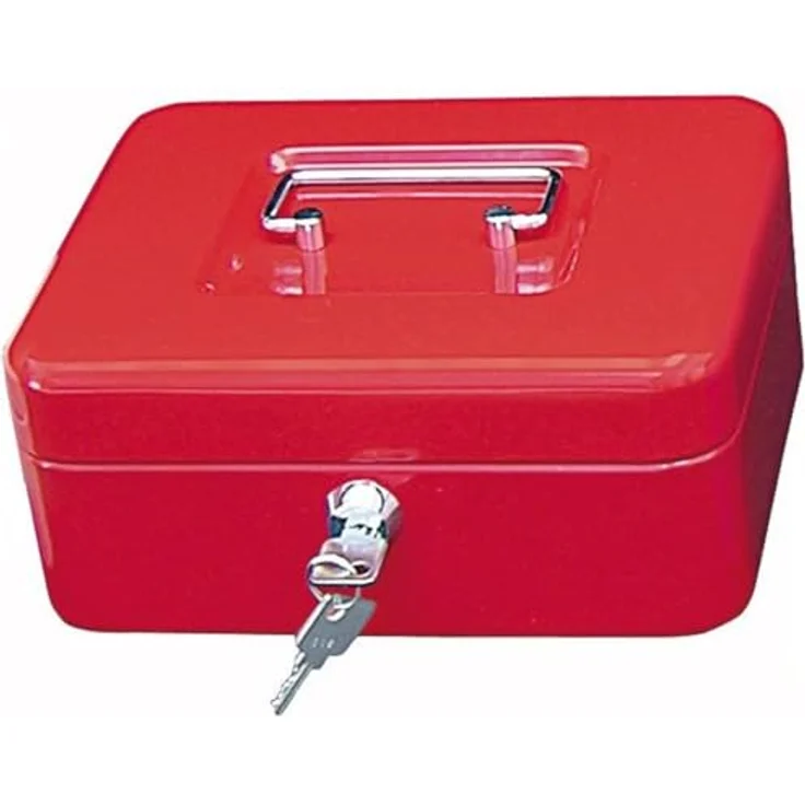 Wedo Geldkassette Gr. 2 20,0x16,0x9,0cm rot – Bild 2