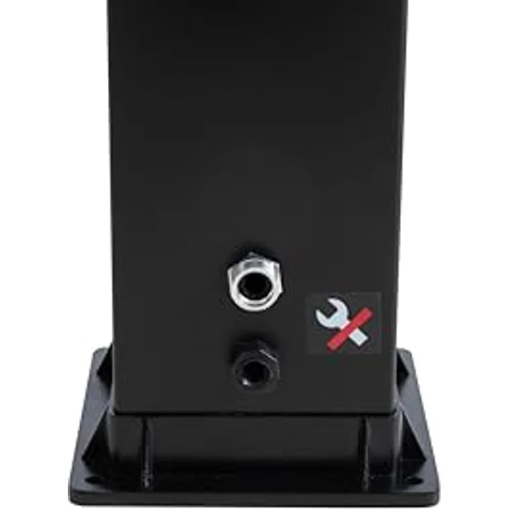 Steinbach Solardusche "Supreme", 26 Liter, Kalt-Warm-Drehventil, schwenkbarer Regenduschkopf, 20,50 x 20,50 x 221,20 cm – Bild 3