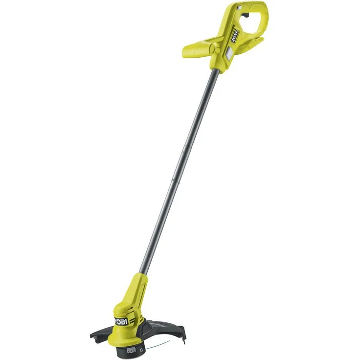 Ryobi RY18LT23A-0 18 V ONE+ Akku-Rasentrimmer (Schnittbreite 23 cm, EasyEdge für Wechsel zwischen Kanten- und Trimmmodus, inkl. 1 x Fadenspule, ohne Akku & Ladegerät im Karton), Grün