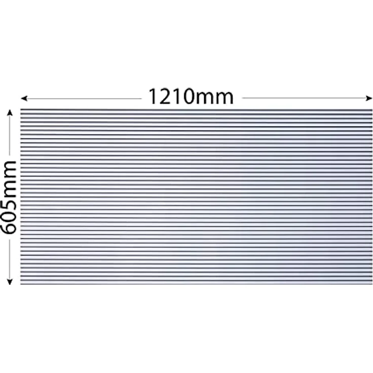 HOME DELUXE - Polycarbonat, Hohlkammerstegplatten VARUS - UV-Geschützt - 14-teiliges Set | Hohlkammerplatten, Gewächshaus, Doppelstegplatte – Bild 4