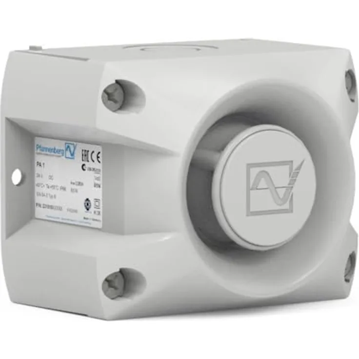 Pfannenberg Schallgeber 23310630055 PA 1 10-57DC 7035, 24 V/DC, 100 dB, effizient und montagefreundlich
