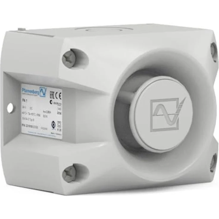 Pfannenberg Schallgeber 23310630055 PA 1 10-57DC 7035, 24 V/DC, 100 dB, effizient und montagefreundlich – Bild 1