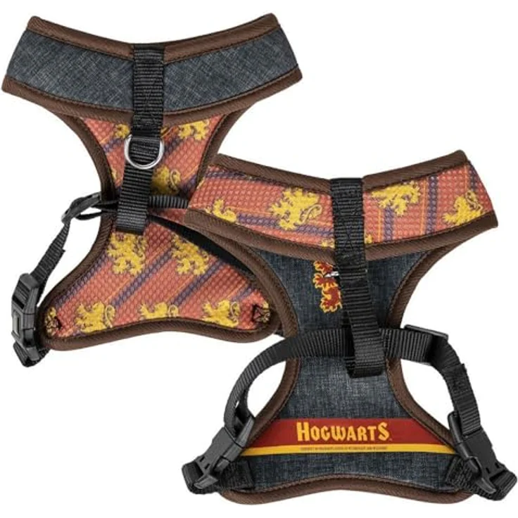 Cerda Hunde-Geschirr Harry Potter Gryffindor, Premium XS/S, 100% Polyester, verstellbare Gurte für optimalen Halt – Bild 2