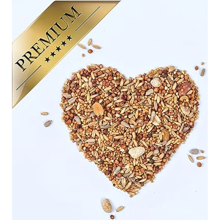 Lyra Pet® | 25 kg Streufutter schalenfrei | Wildvogelfutter ohne Schalen | Ganzjahres Vogelfutter für Wildvögel | Schalenlos & Fetthaltig | Ideal für Balkon & Terrasse | Kraftspendend & Sauber – Bild 5