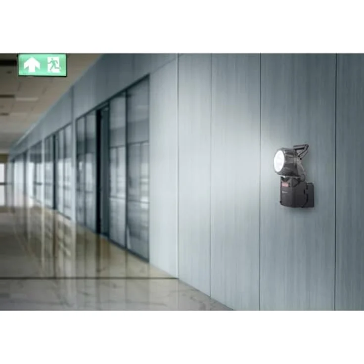 Toolcraft SMD LED Akku-Handscheinwerfer 160lm TC-6406360, Taschenlampe mit Blink- und Notlichtfunktion, orange Diffusorlinse – Bild 5