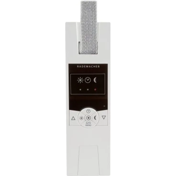 Rademacher RolloTron Standard 1300-UW, elektrischer Gurtwickler für Rollladen bis 45 kg, 23 mm Gurtband, mit Memoryfunktion und beleuchteten Symbol-LEDs