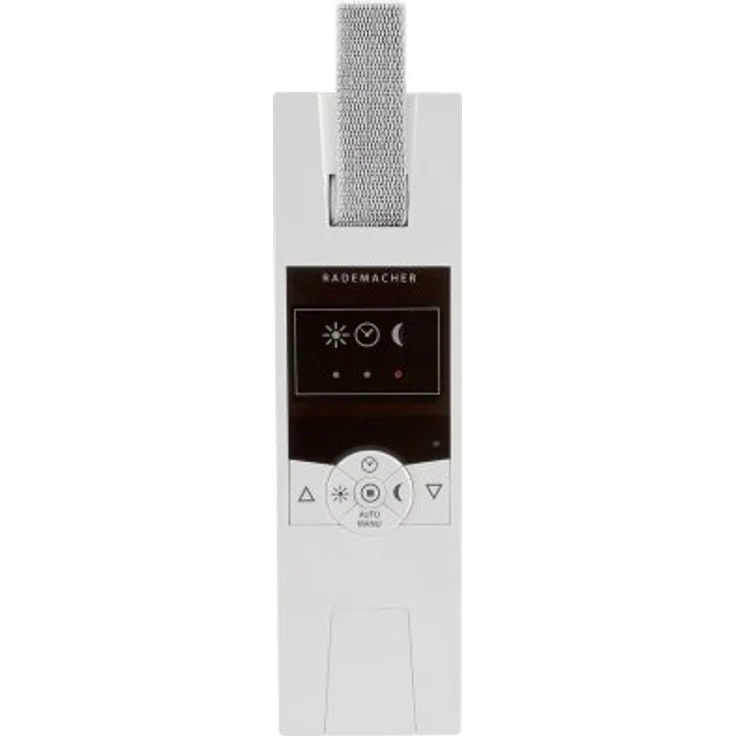 Rademacher RolloTron Standard 1300-UW, elektrischer Gurtwickler für Rollladen bis 45 kg, 23 mm Gurtband, mit Memoryfunktion und beleuchteten Symbol-LEDs – Bild 1