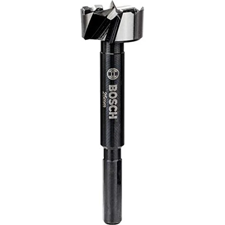Bosch Forstnerbohrer 25 mm, Präzisionsbohrer für Hart- und Weichholz, Gesamtlänge 90 mm – Bild 1