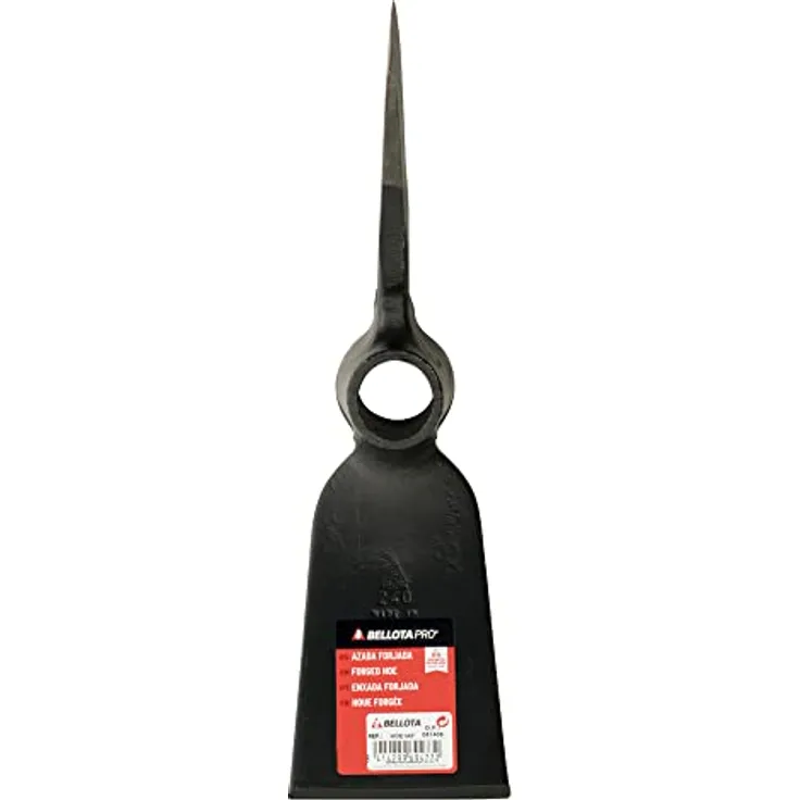 Bellota HOE240 – Schmiedeeisen mit doppelter Figur, fein und spitz, mit Anti-Drehgriff.