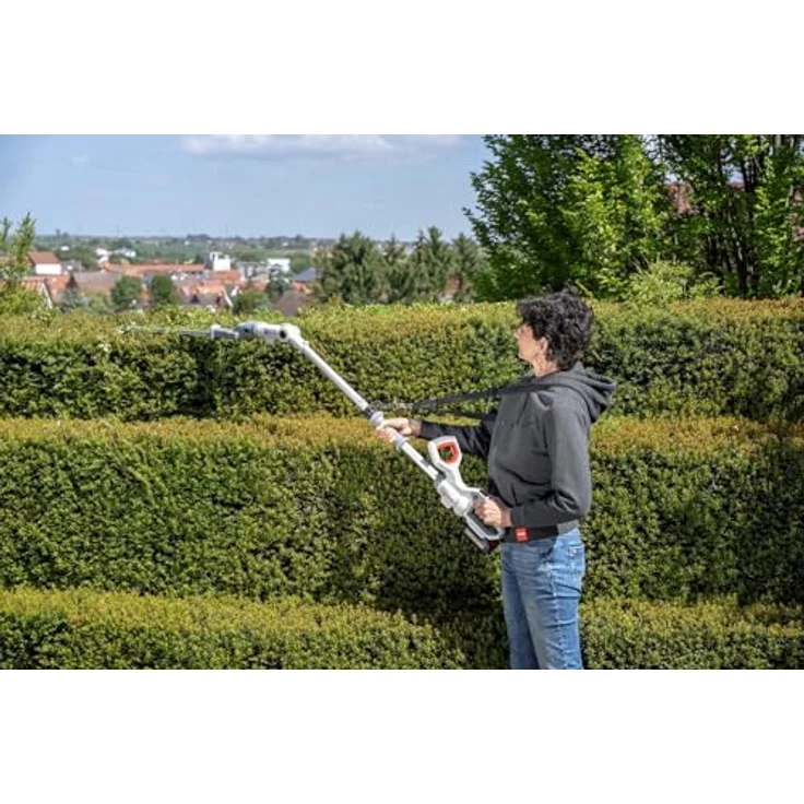 IKRA Akku Teleskop Heckenschere ICPH 2050, 20V, 50 cm Schnittlänge, teleskopierbar 105–210 cm, inkl. 2 Akkus & Schnelllader – Bild 18