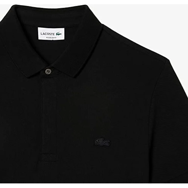 Lacoste Poloshirt PARIS Regular Fit Kurzarm, Herren Poloshirt in unifarbenem Baumwoll-Piqué, blau – Bild 8