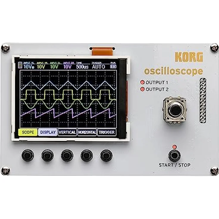KORG Nu:Tekt NTS-1 Digital mkII Synthesiser Kit - DIY-Oszilloskop, Tuner, FFT- und Spektrumanalysator, Dual Stereo IN/THRU/OUT - zum Selberbauen – Bild 1