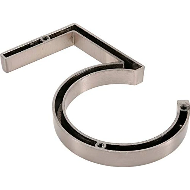 Distinctions 844705, gebürstetes Nickel, Hausnummer 5, schwimmend, 12,7 cm, Upgraded – Bild 5