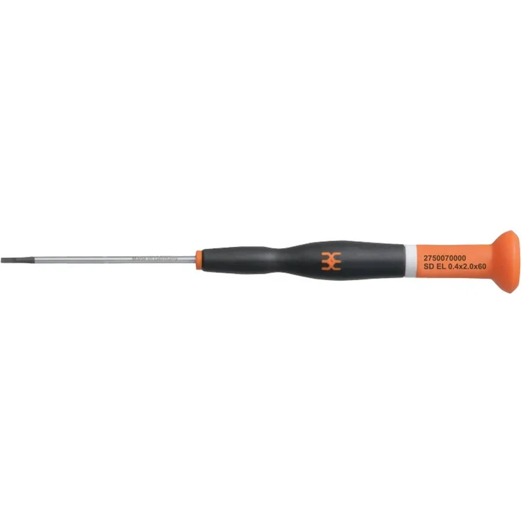 Weidmüller SD EL 0.4X2.0X60 PICO, Schlitz-Schraubendreher mit Klingenbreite 2mm und Klingenlänge 60mm