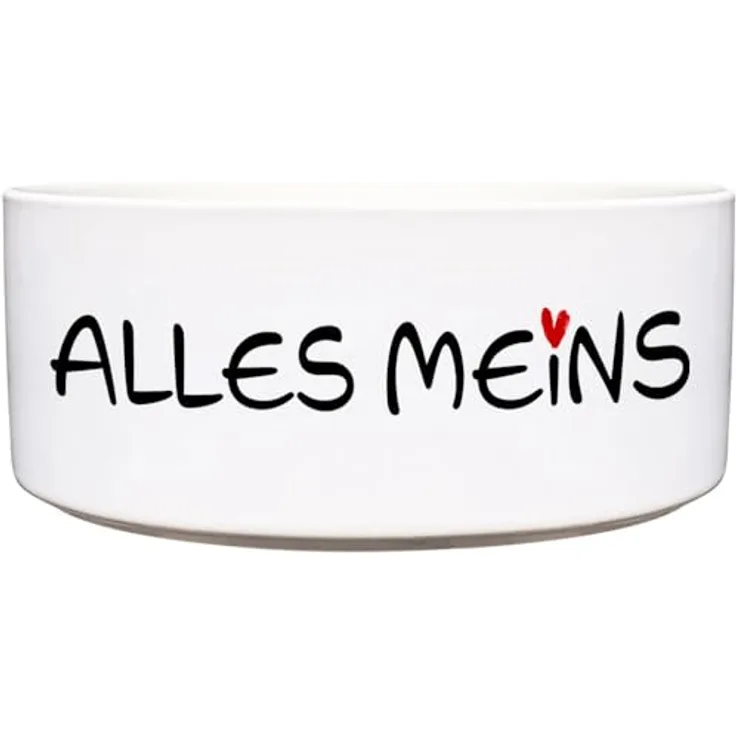 Cadouri Keramik Hundenapf » Alles meins « Futternapf Wassernapf - 1.300 ml