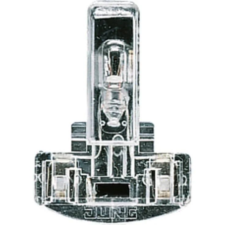 JUNG Glühlampe 96-12, 12V/40mA mit Stecksockel für Schalter/Taster, weiß