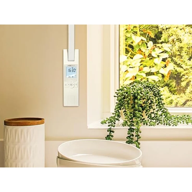 Rademacher RolloTron premium smart, Zeitschaltuhr mit lichtabhängiger Steuerung, App Steuerung und großen beleuchtetem Display – Bild 3