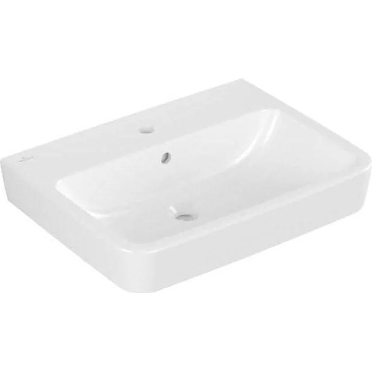 Nordwest Waschbecken V&B Waschtisch O.NOVO 600x460mm mit Überlauf weiß 460mm 600mm – Bild 1