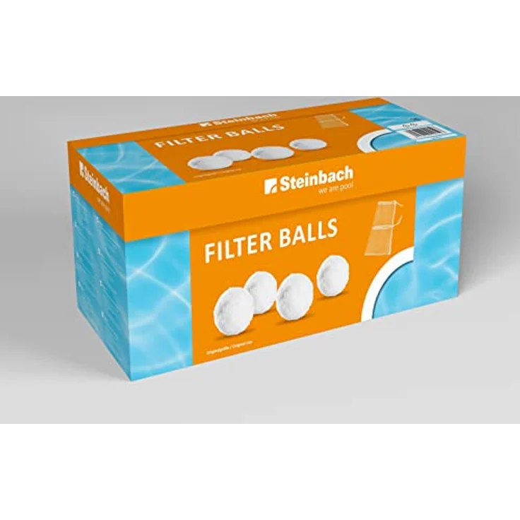 Steinbach Filter Balls 700 g, leistungsstarke Alternative zu Filtersand, effizient & langlebig, reduziert Pumpenenergie, für kristallklares Poolwasser – Bild 4