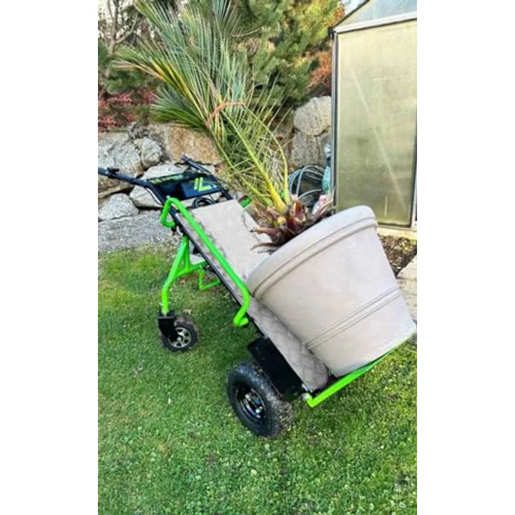 ZIPPER Sackkarre Elektrische Sackrodel ZI-ET260, Li-Ionen-Akku, 260kg Traglast, ONE-FOR-ALL Serie – Bild 2