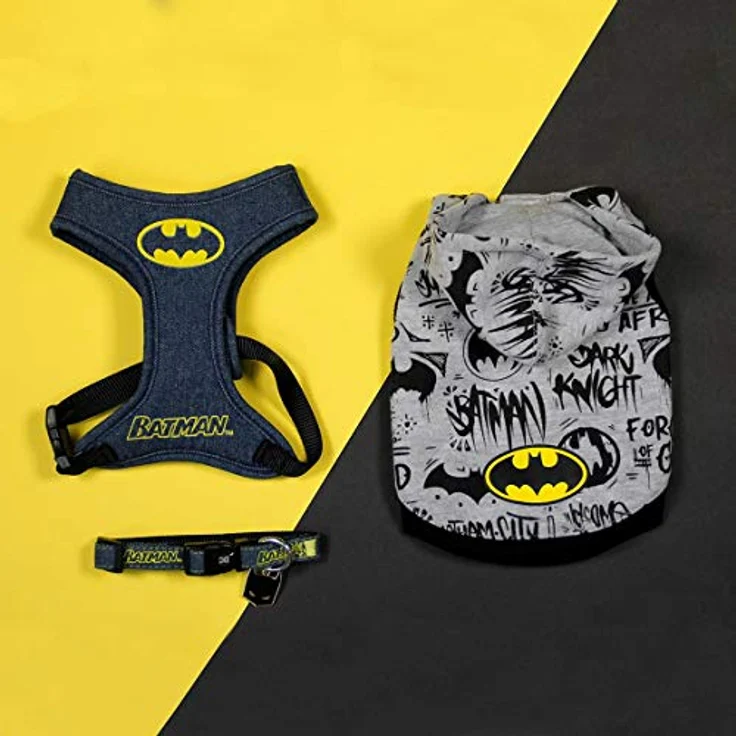 Cerda Hundepullover Batman, XXS Sweatshirt aus 65% Polyester und 35% Baumwolle, warm und strapazierfähig – Bild 5