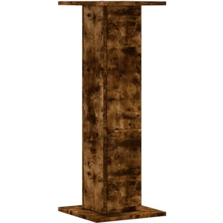 vidaXL Blumenständer Pflanzenständer Räuchereiche 2 Stk 30x30x80 cm Spanplatt – Bild 8