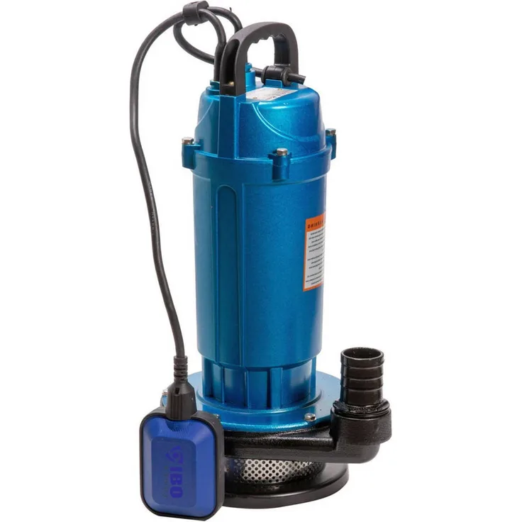 IBO Tauchpumpe WQX750, 750W Aluminium Hochdruck mit Thermoschutz und IP68 Sicherheit