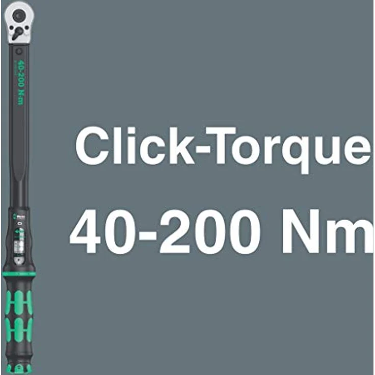 Wera 05075680001 Click-Torque C 3 Set 1 Drehmomentschlüsselsatz, Schwarz, 13-Teilig – Bild 4