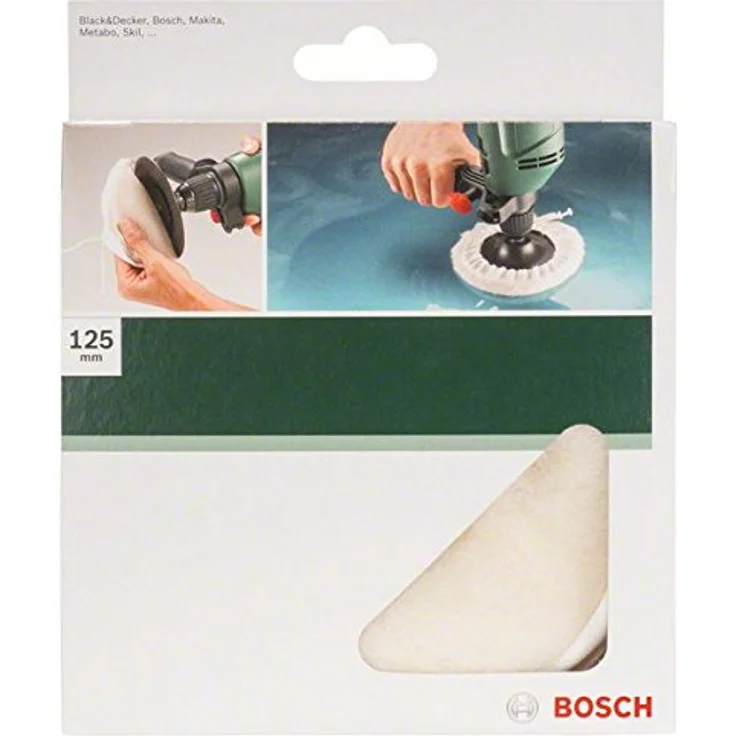 Bosch 2609256290, Haube aus Schafwolle für Bohrer, gespannt, Polierscheibe – Bild 2