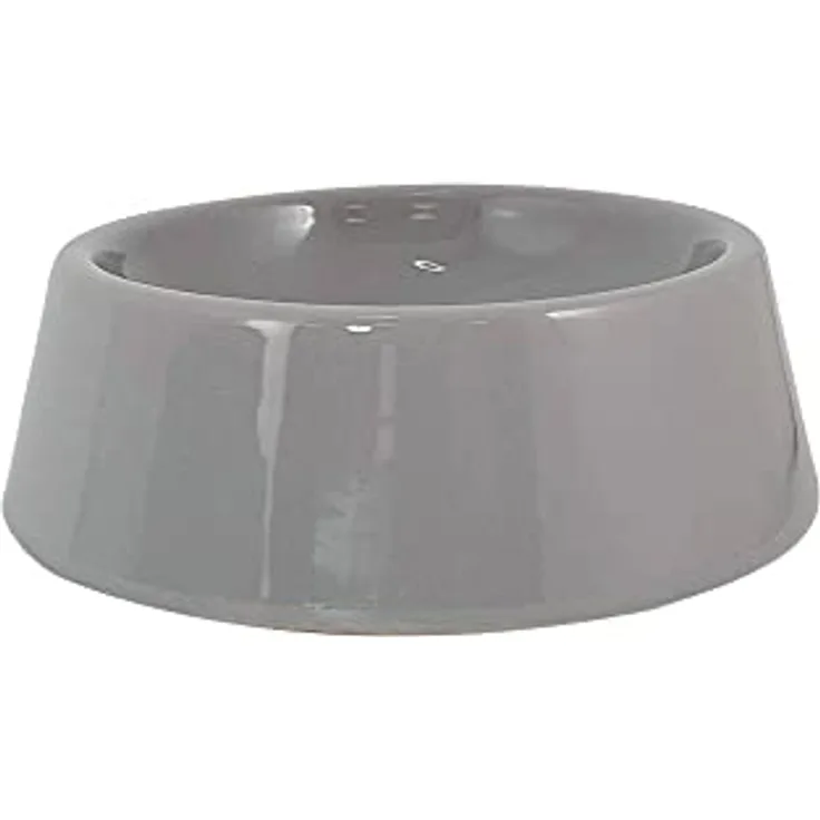 Nobby 82409 Keramik Napf Grazus hellgrau; Ø 16,0 x 4,5 cm, 0,30 l