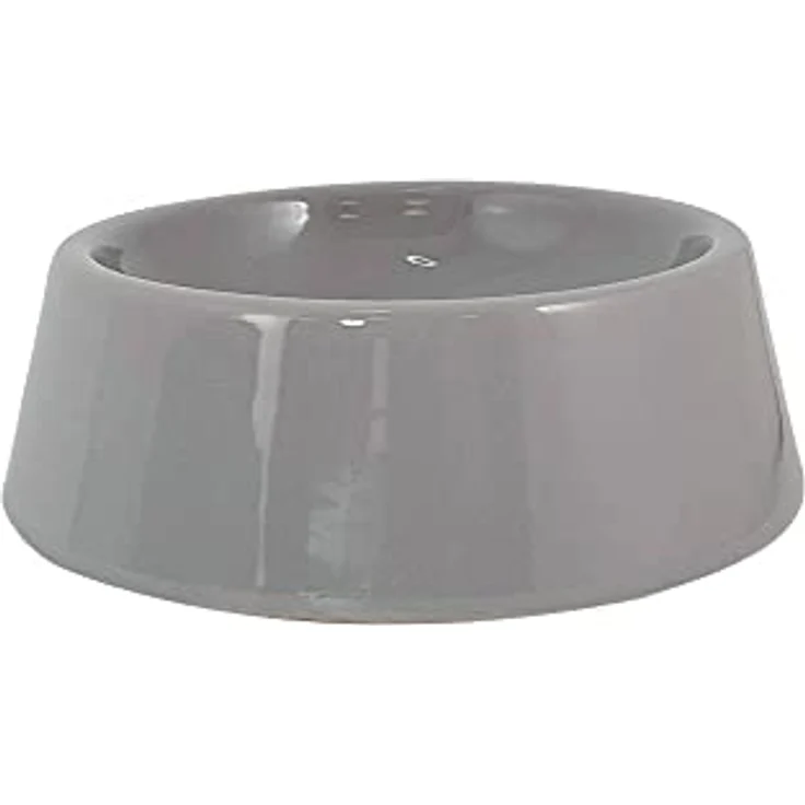 Nobby 82409 Keramik Napf Grazus hellgrau; Ø 16,0 x 4,5 cm, 0,30 l – Bild 1