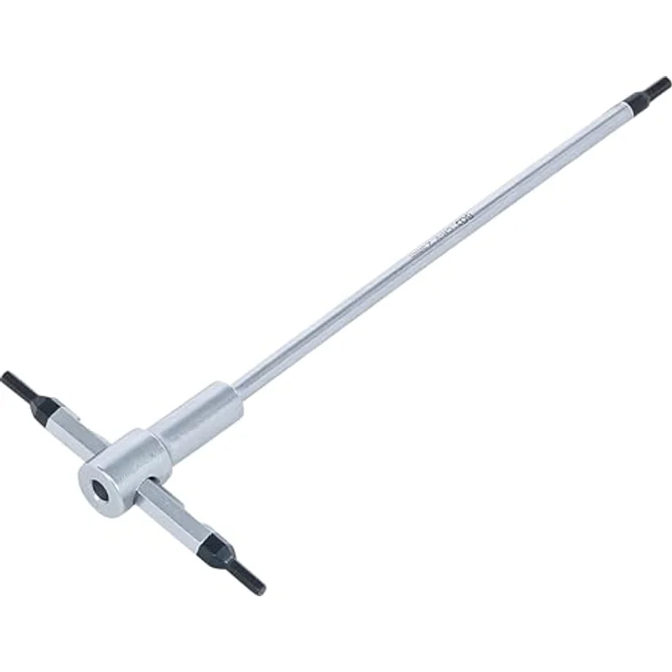 BGS 6083 Schraubendreher mit T-Gleitgriff, Innensechskant 2,5 mm aus Chrom-Vanadium-Stahl, ideal für präzise Arbeiten in Handwerk und Industrie – Bild 4