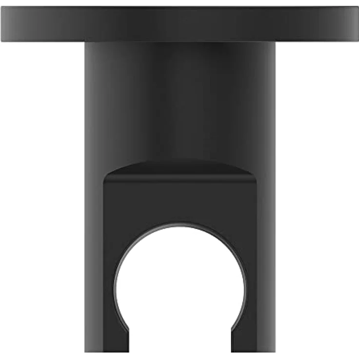 Ideal Standard Idealrain Round Wandhalter für Handbrause und Brauseschlauch G1/2, runde Rosette, Silk Black BC807XG – Bild 3