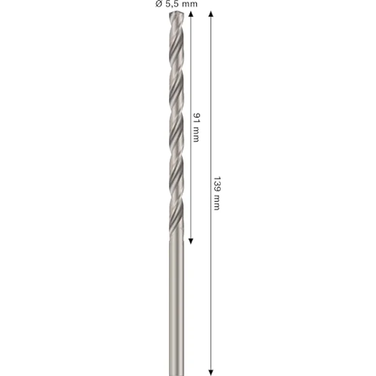 Bosch Accessories PRO Metal HSS-G, Metall-Spiralbohrer für langlebige Leistung, 1 Stück – Bild 3