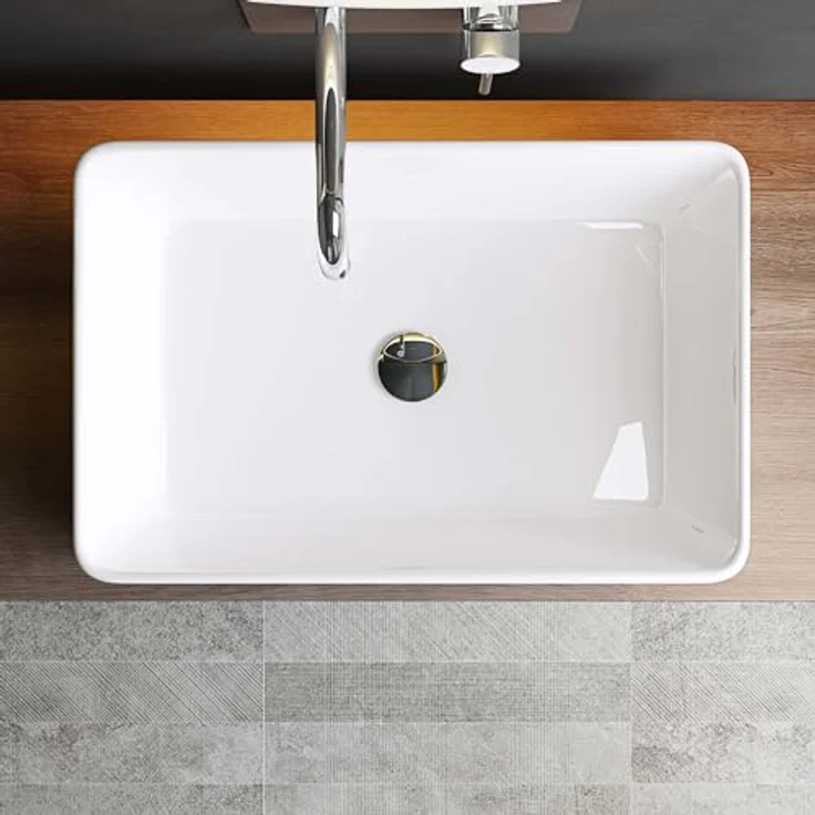 Mai & Mai Aufsatzwaschbecken Brüssel105D aus Keramik mit Nano-Beschichtung – Bild 3