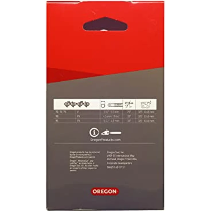 Oregon AdvanceCut 91PX Sägekette passend für 20 cm Alpina, Einhell, Gardol, Greenworks, Grizzly, Hanseatic, Hurricane, LUX, Pattfield, Scheppach, Stiga, Texas, Wingart Hochentaster, 33 Treibglieder – Bild 3